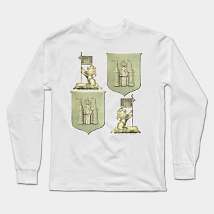 standard coat of arms genealogy Long Sleeve T-Shirt